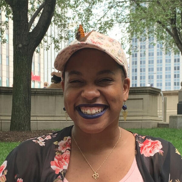 oh, it’s violet with a butterfly on their hat